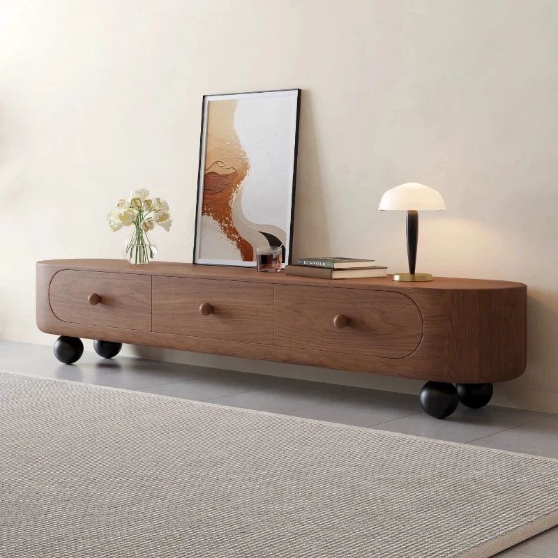 Workstations Wooden Monitor Stand Drawers Design Sideboard Dresser Tv Cabinets Vintage Storage Meuble Salon Home Furniture