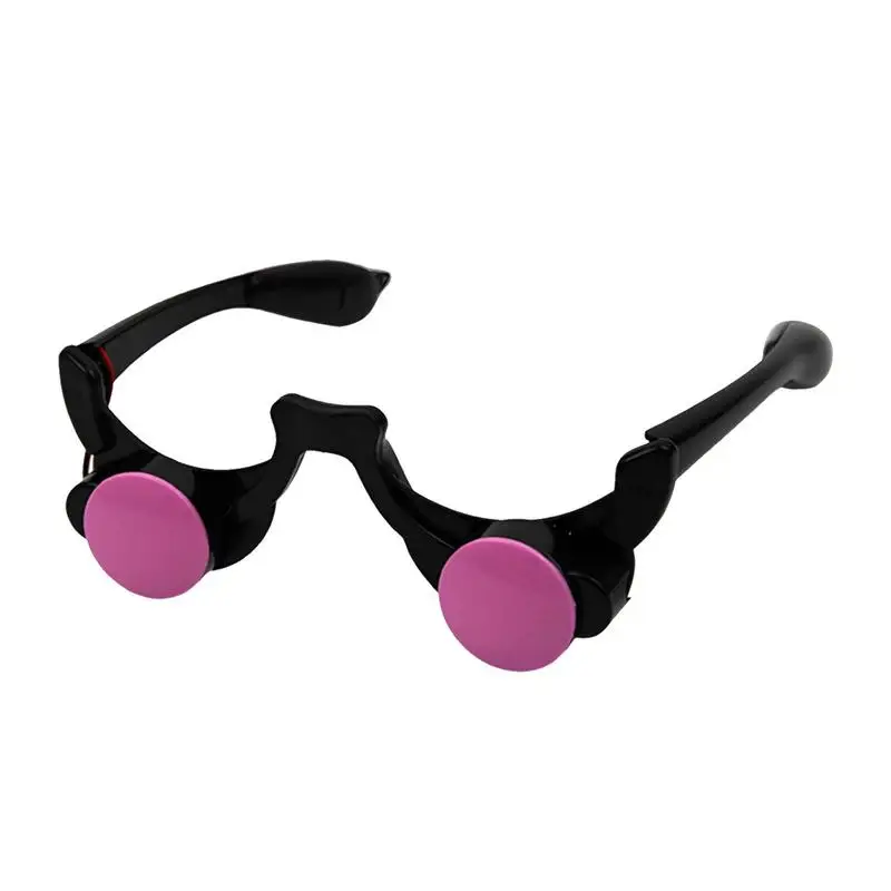 Halloween Kostüm Cosplay Maskerade leuchten LED leuchtende Brille Dämon Kostüm führte leuchtende Glüh gläser rote Augen Party Requisiten