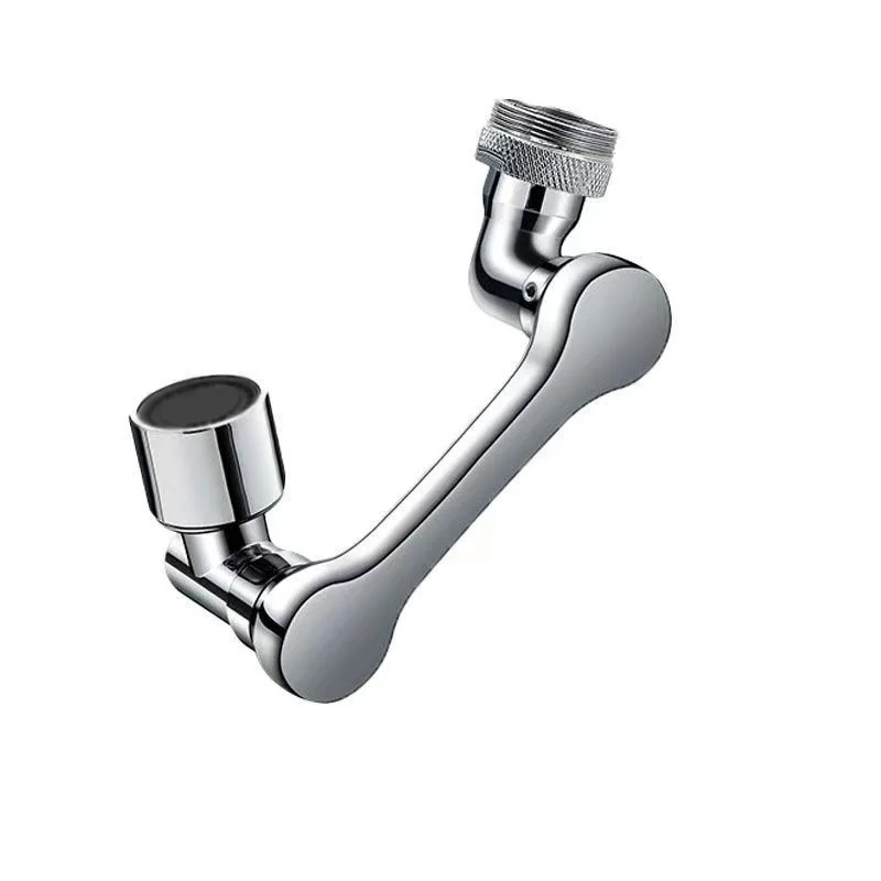 Mechanical Arm Universal Faucet Extender Bathroom Wash Face Brushing Teeth Rotating Faucet Joint 1080 Degree Universal Artifact