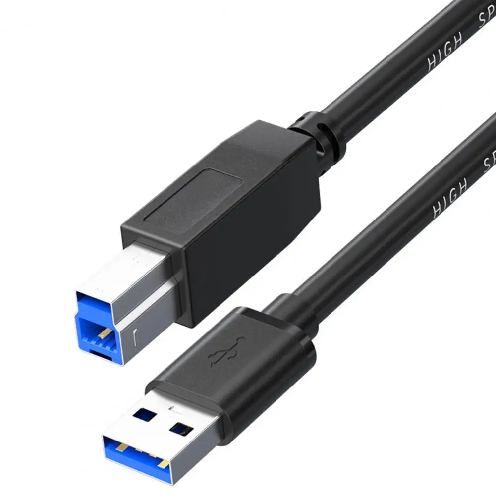 USB Printer Cable  Convenient Portable Hot-swappable  USB 3.0 A to B Printer Cable Computer Accessories