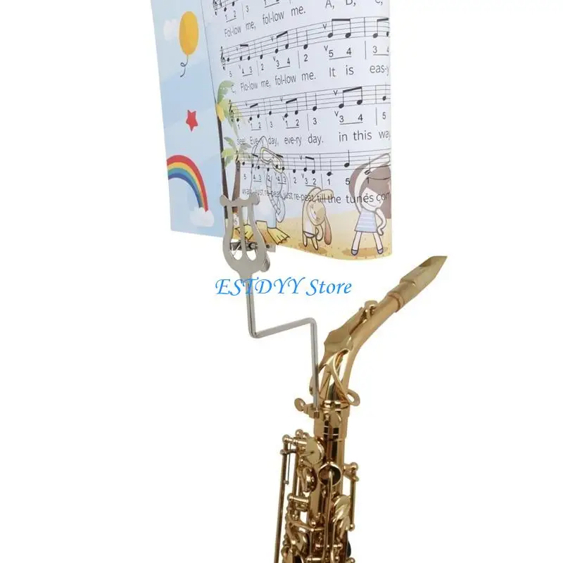 

G6DE Saxophone Marchings Clamp-On Stand Holder Musical Instrument Accessories