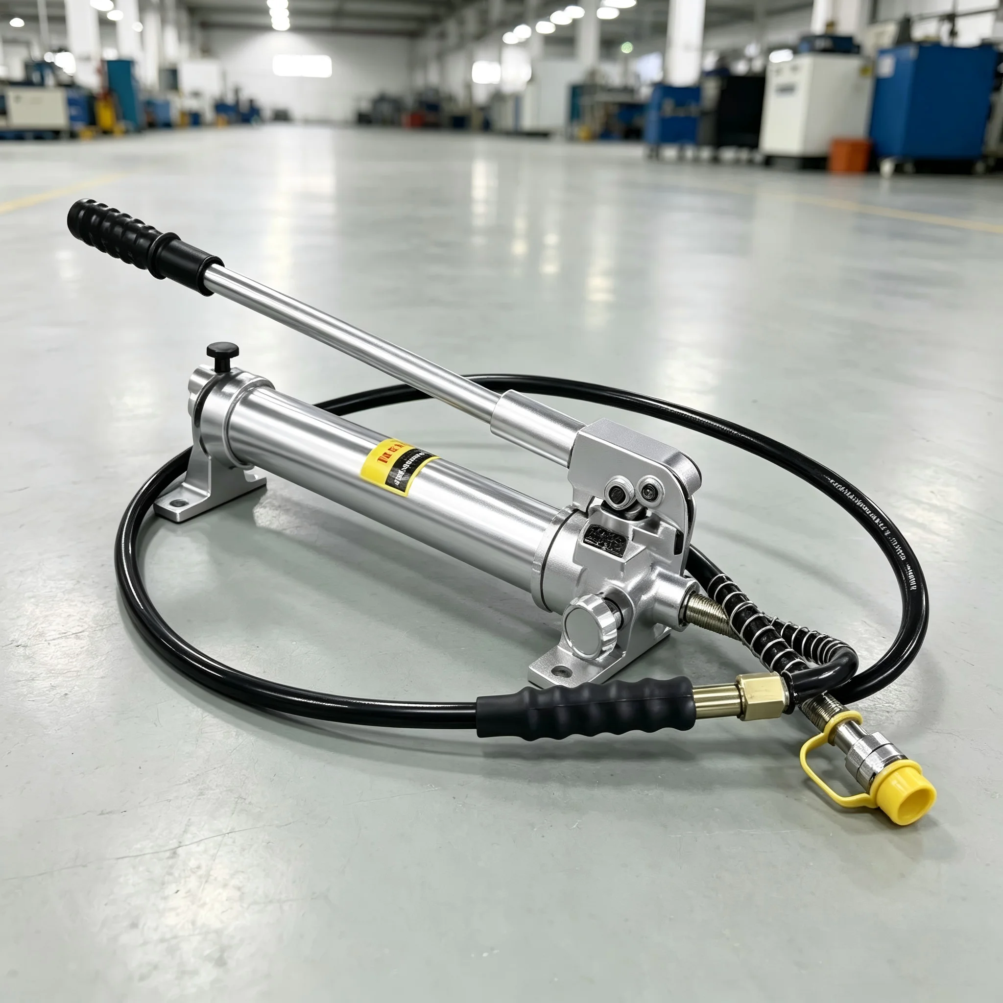 Lightweight Two Speed Manual Operation Power Unit for Hydraulic Cylinder Jack 700 bar High Pressure Hydraulic Aluminum Hand Pump