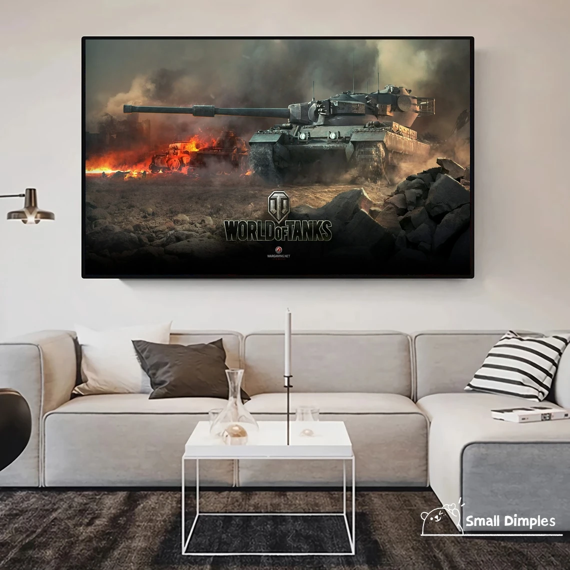 

World Of Tanks Game Poster Canvas Art Print Home Decoration Wall Painting ( No Frame )