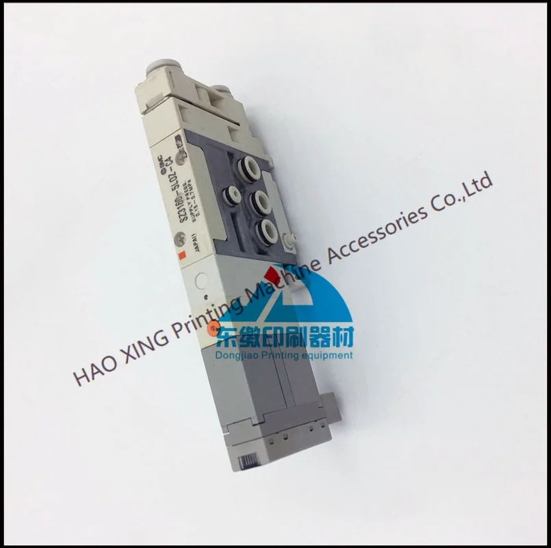 การพิมพ์ชิ้นส่วนเครื่องจักรSolenoidวาล์วสําหรับKomori Offsetการพิมพ์อุปกรณ์เสริมSolenoidวาล์วSZ3160-5L0Z-C4 วาล์วคุณภาพดี