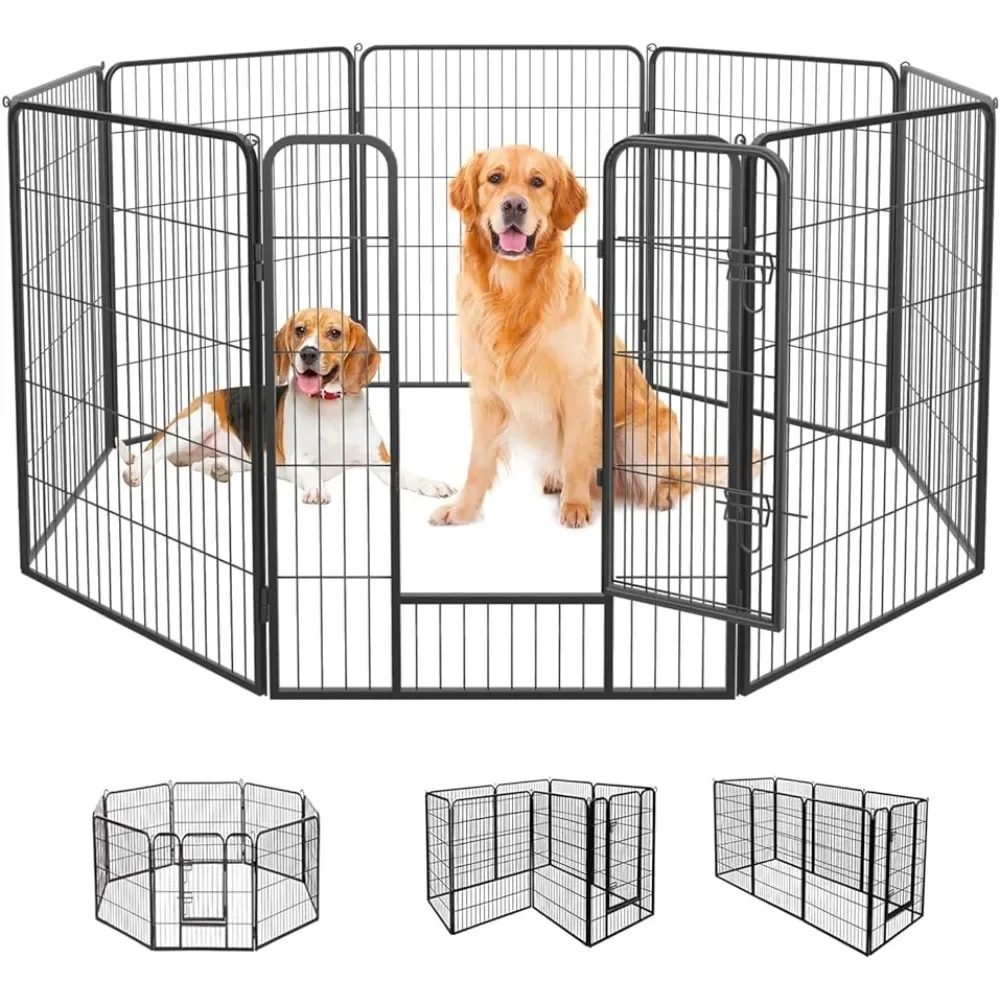 

Toys for Dog Grating Baby Safety Fence Black Steps for Dogs Puppy Stairs Boxes, Houses and Pens Large Dog Cage Indoor Pet Corral