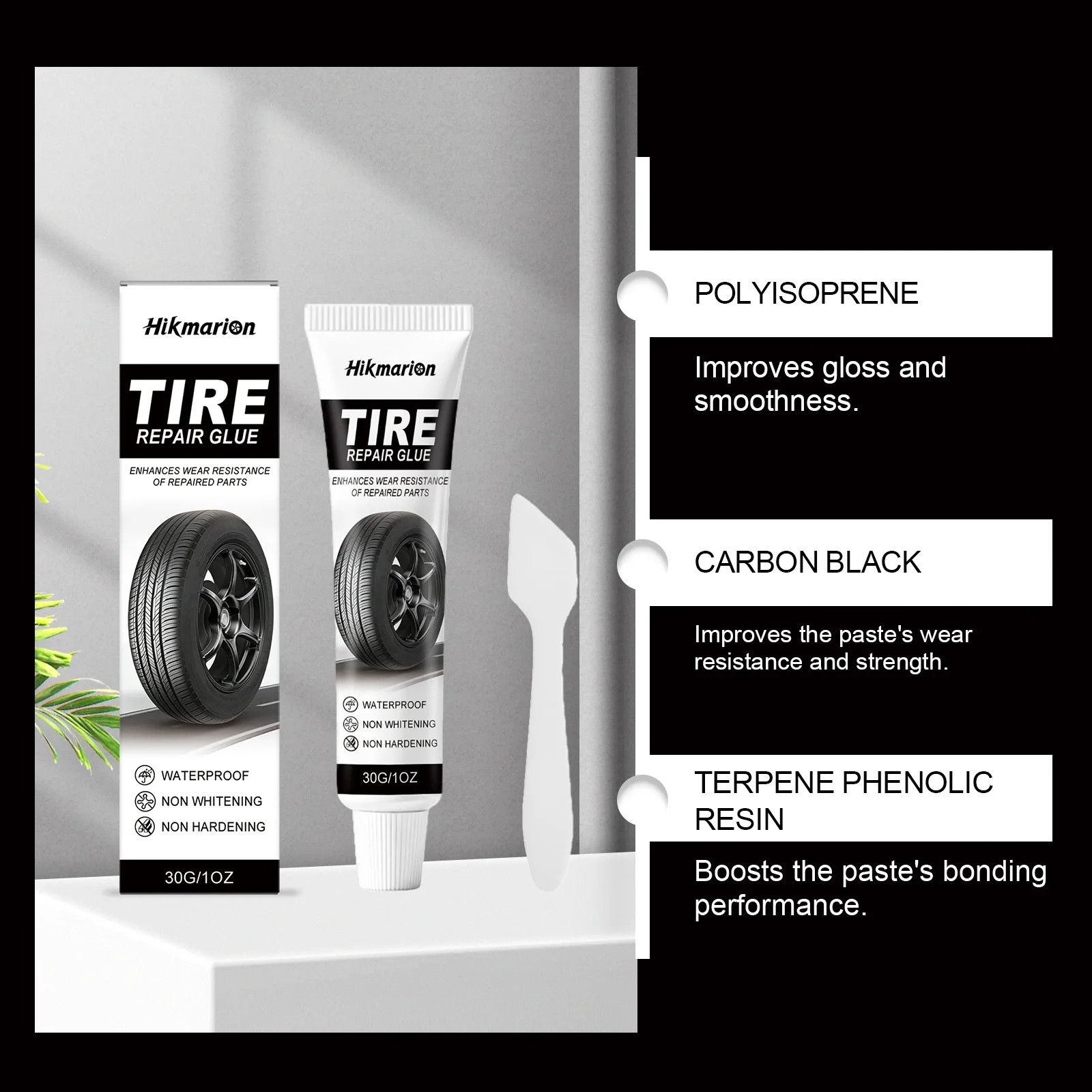 Universal Tire Repair Glue Car Tire Surface Sealant Rubber Crack Filler Adhesive Scratches Crack Restore Auto Maintenance Tool