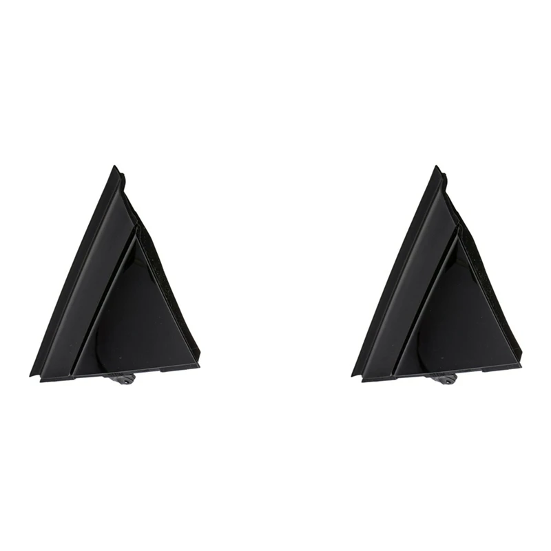 2X Car Left Door Mirror Flag Cover Molding Triangle Cover For FIAT 500 2012-2019 1SH17KX7AA