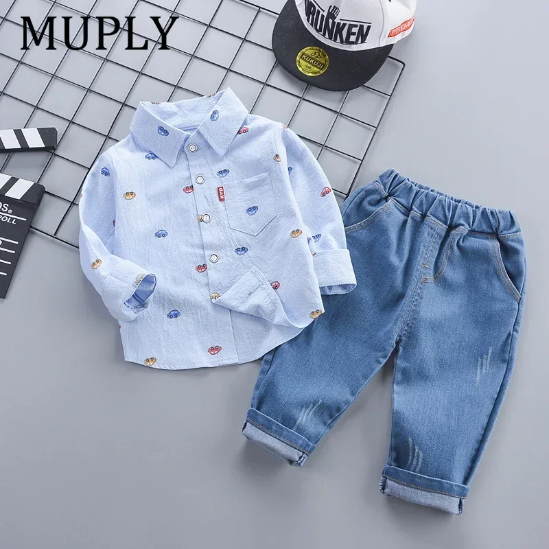 New Spring Autumn Baby Clothes Suit Infant Boys Outfits Children Shirt Pants 2Pcs/Sets Toddler Casual Costume Kids Sportswear