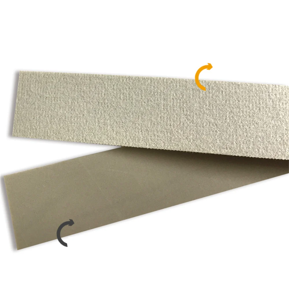 1 Pcs 45*430มม.ฟองน้ำแผ่นกระดาษทรายเปียกและแห้ง Abrasives Hook Loop 800-1500กรวดคอมพิวเตอร์พลาสติกขัด