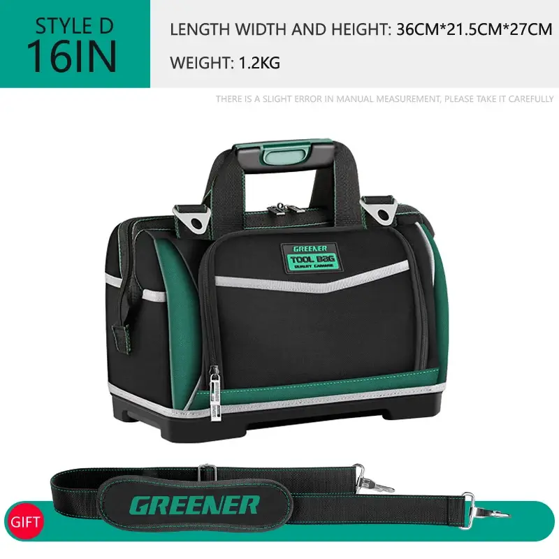 Tool Handbag Multifunctional Portable Toolkit Durable and Durable Electrical Special Canvas Thickened Maintenance Storage Bag - Image 10