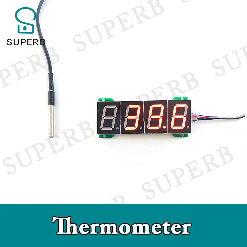 Superb escape room prop Thermometer temperature prop reaches the preset temperature to unlock real life temperature sensor prop