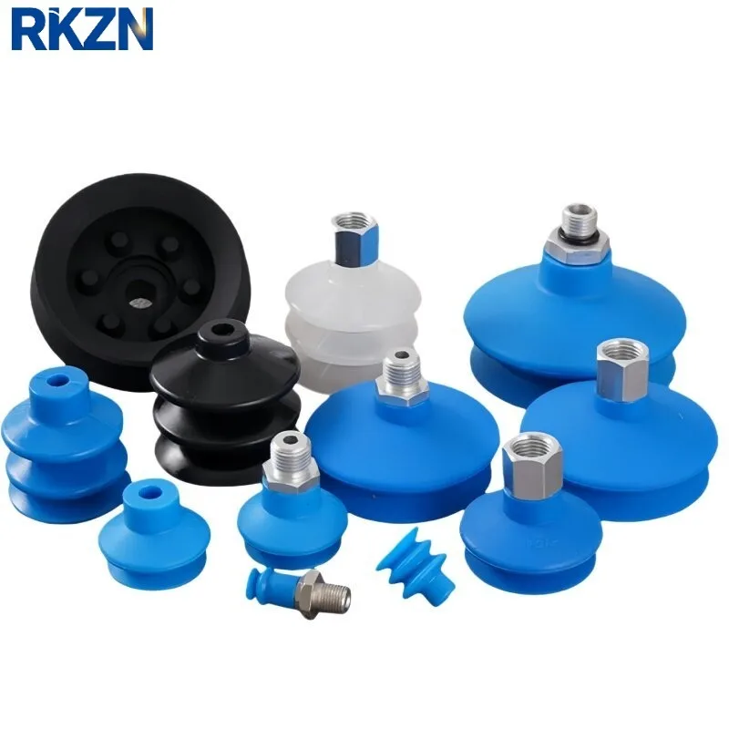 10PCS/Lot FGA‑Series 1.5‑Fold Bellows Vacuum Suction Cup For Industrial Robot Arm Pneumatic Manipulator