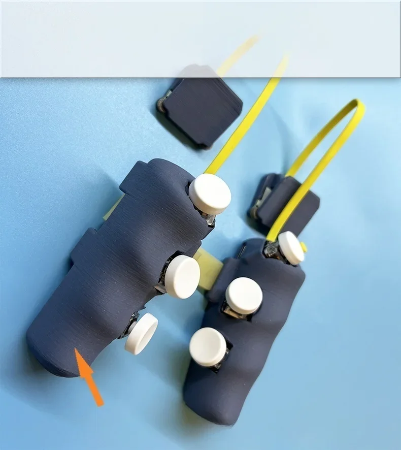 مقبض ألعاب لوحي للتحكم في الحرائق السريعة DIY 6 أزرار، لوحة ألعاب PUBG للتصوير المستمر لـ Ipad Nubia Huawei