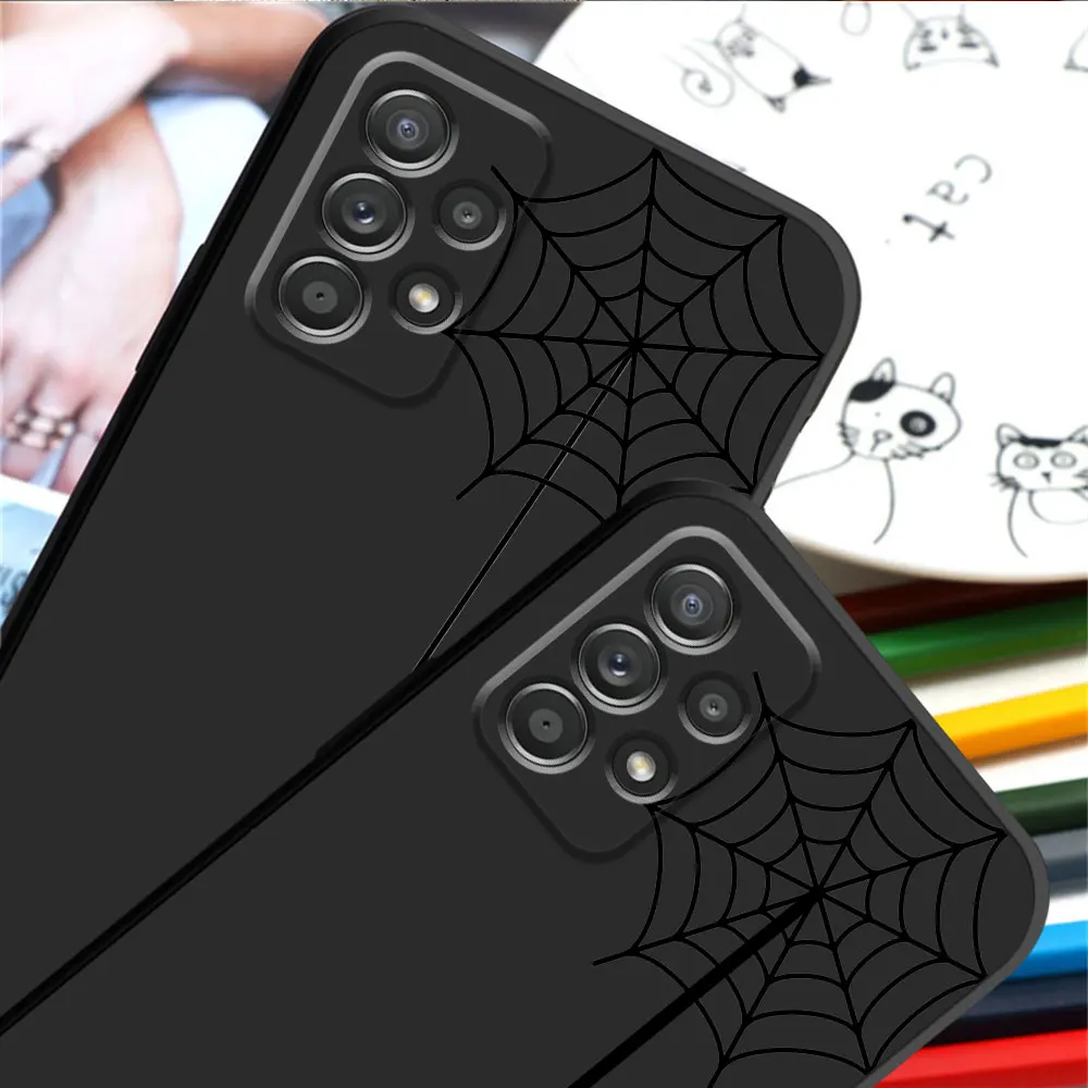 Cute Marvel Spiderman Phone Case for Samsung Galaxy A40 A02s A50 A10s A20e A03s A04s A03 Core A04 A70 A54 A34 A02 A01 A10 Cover