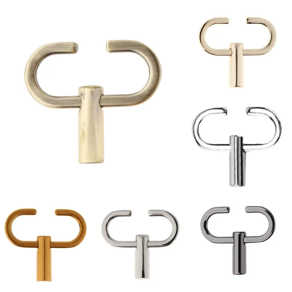 Handbag Purse Shoulder Chain Strap Adjustable Buckle Clip Handle Shorten