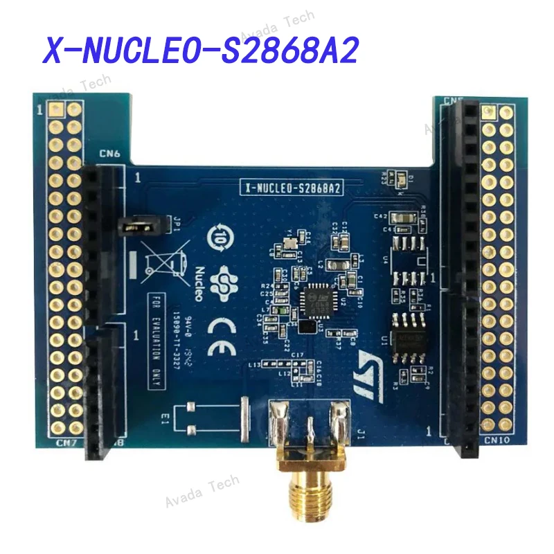 

Avada Tech X-NUCLEO-S2868A2 1 GHz 868 MHz RF expansion Sub-1 GHz 868 MHz RF expansion board based on S2-LP radio