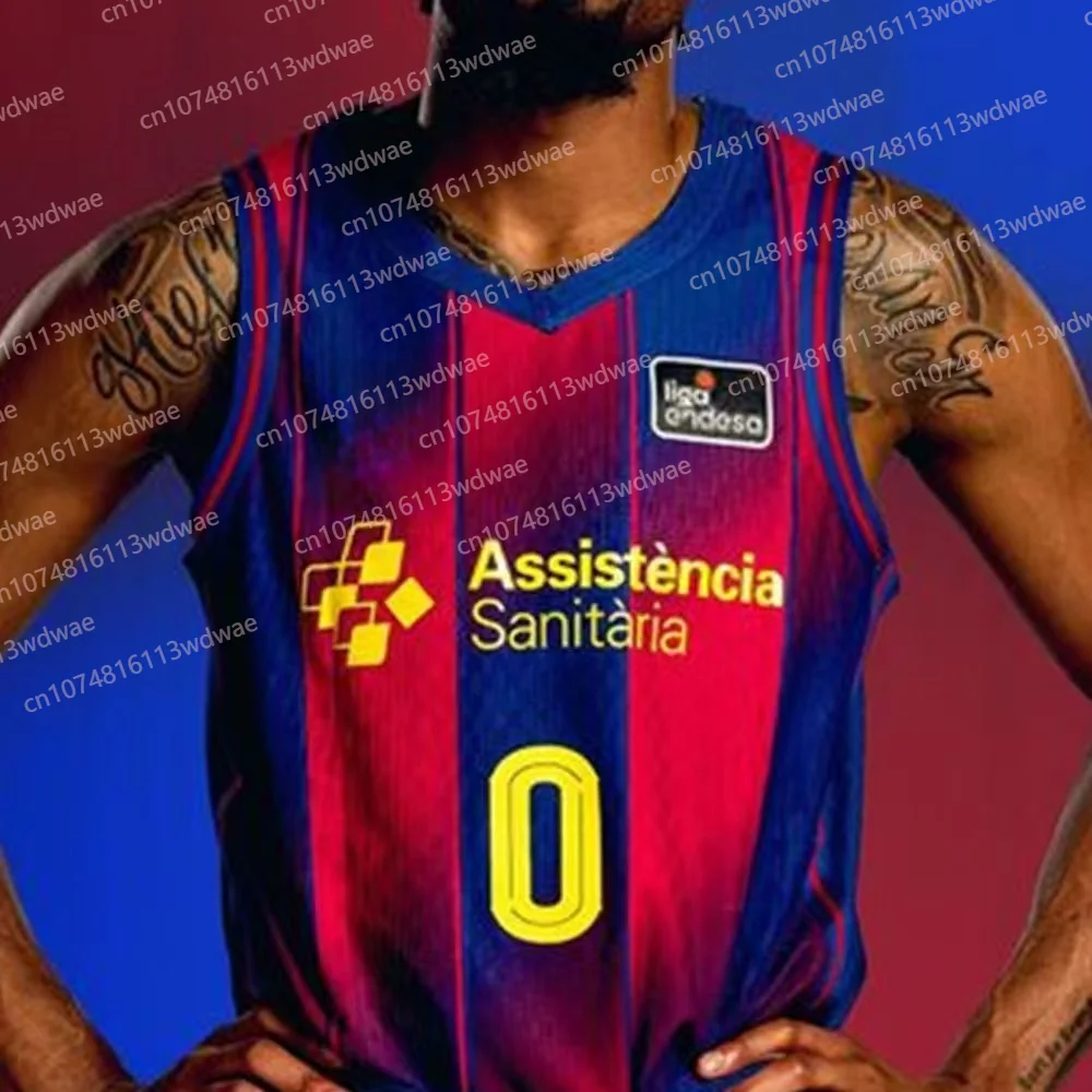 Camiseta de la Liga de baloncesto español 25-26, chaleco deportivo de baloncesto al aire libre, Kit de camiseta de baloncesto de barco, Kit de camiseta Kevin Punter 0 para niños