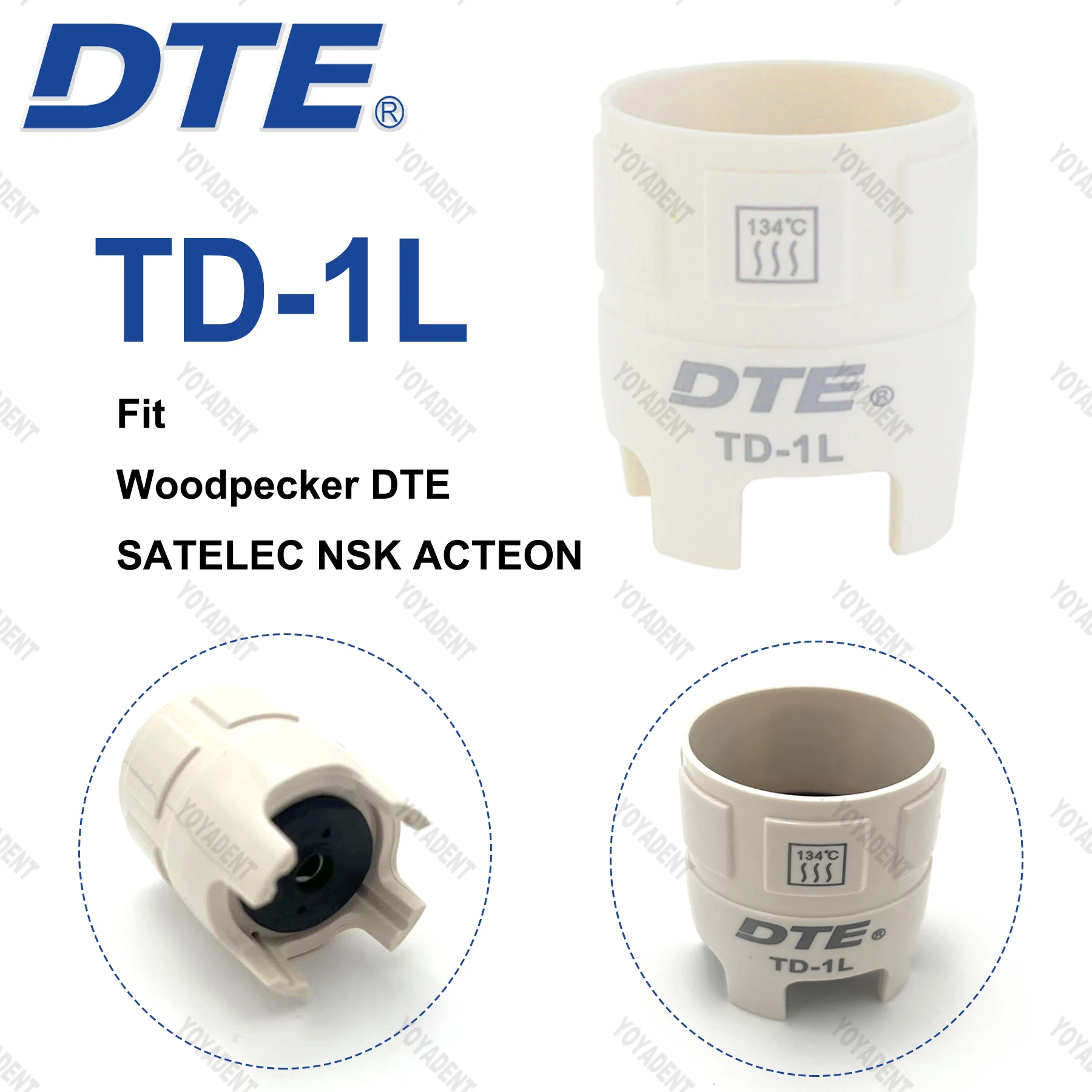 Originele Specht DTE Tandheelkundige Ultrasone Scaler Handstuk LED Licht HW-6L HW-5L HD-7L HD-7H HW-3H Fit EMS NSK SATELEC ACTEON