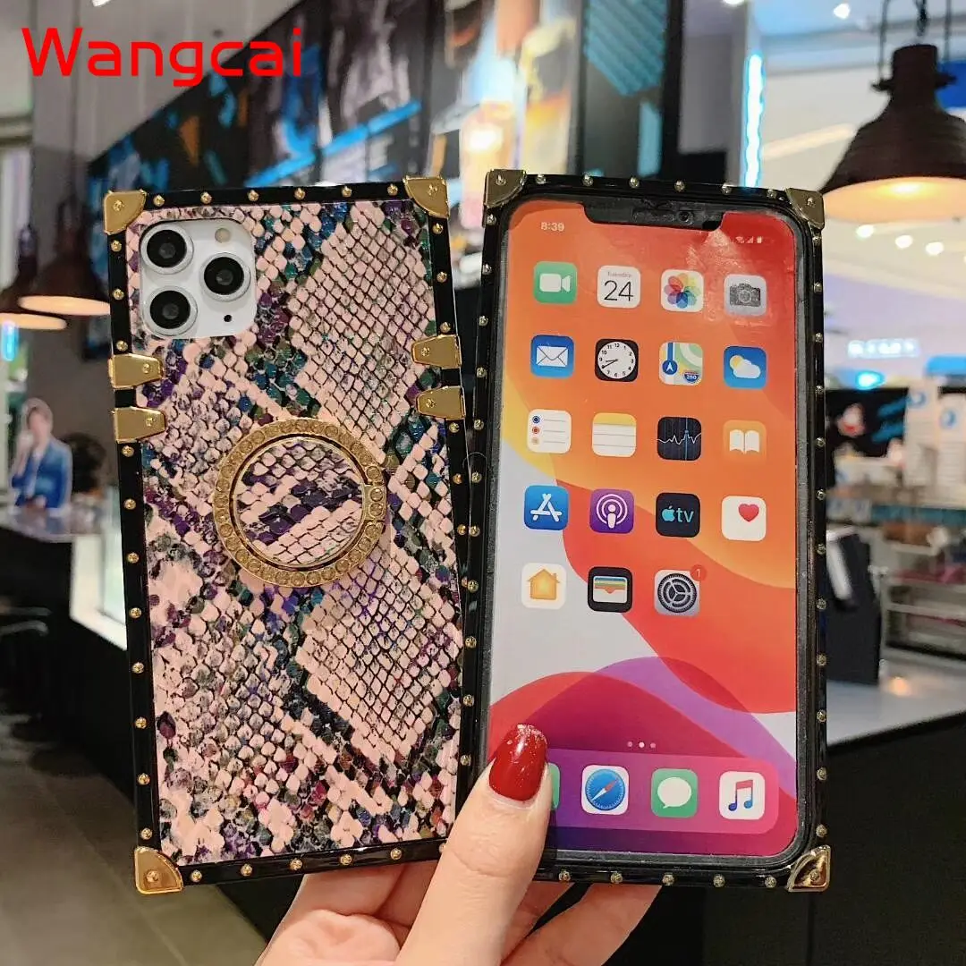 Luxury Leopard Snake Pattern Case For Xiaomi Redmi 10 Note 11 10 Pro 10S 9 Pro Max 9s K30 Pro Poco C3 X3 Pro M3 F3 Ethnic Cover
