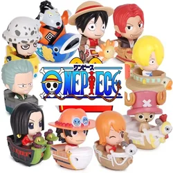 One Piece Shanks Garage kit Smoker Jinbe Sanji Tony Tony Chopper Robin Anime modello periferico decorazione Desktop regalo di festa