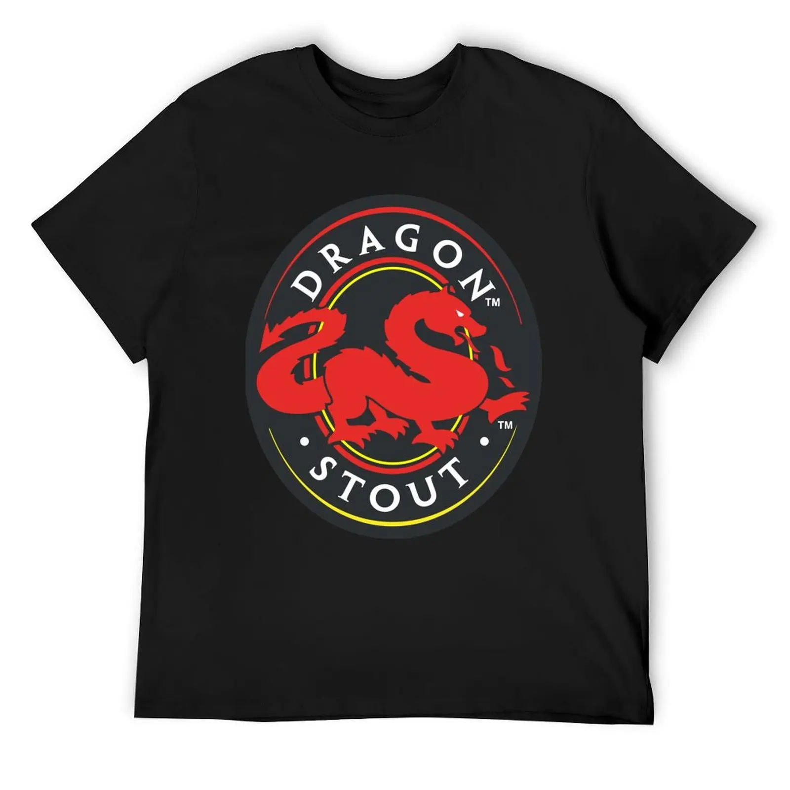 Jamaican Dragon Stout T-Shirt Short sleeve tee graphic t shirts Aesthetic clothing t shirts for men cotton