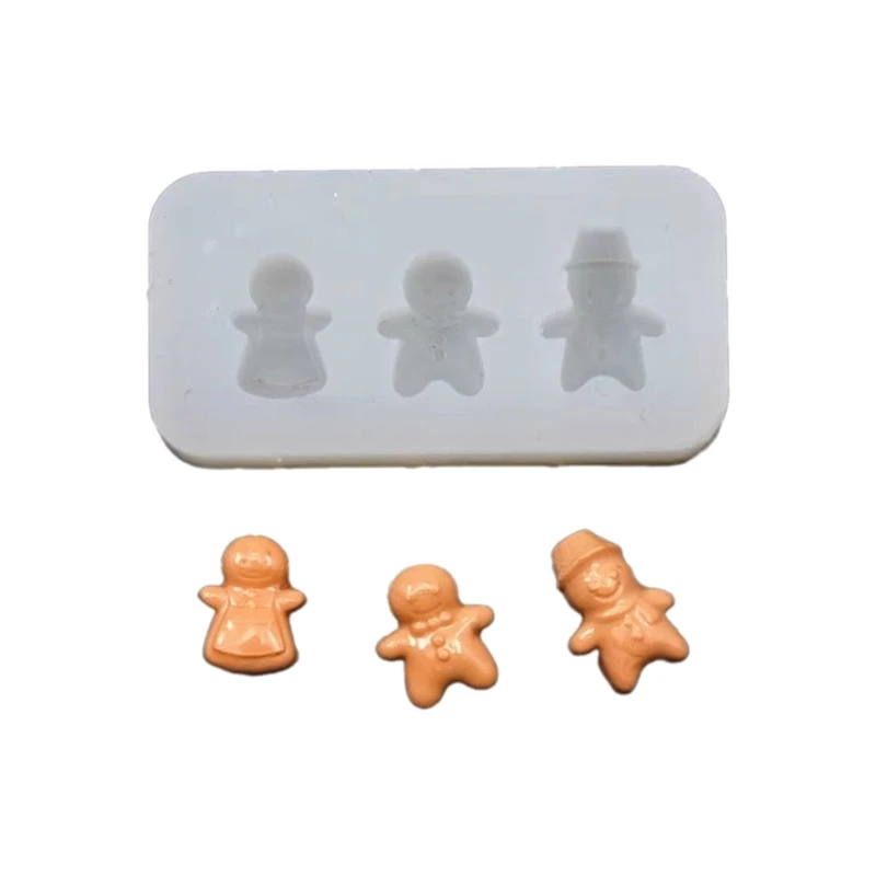

Пряничные человечки, конфеты, форма для лакомства, эпоксидная смола, пищевая игра, миниатюрные формы, ювелирные изделия