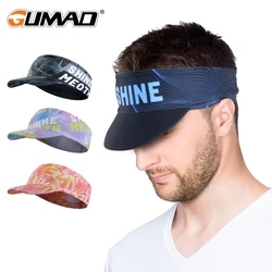 Summer Cooling Sun Visor Cap Cycling Breathable Sweat Wicking Running Bike Hat Outdoor Hiking Tennis Sports Cap Quick-Dry Caps