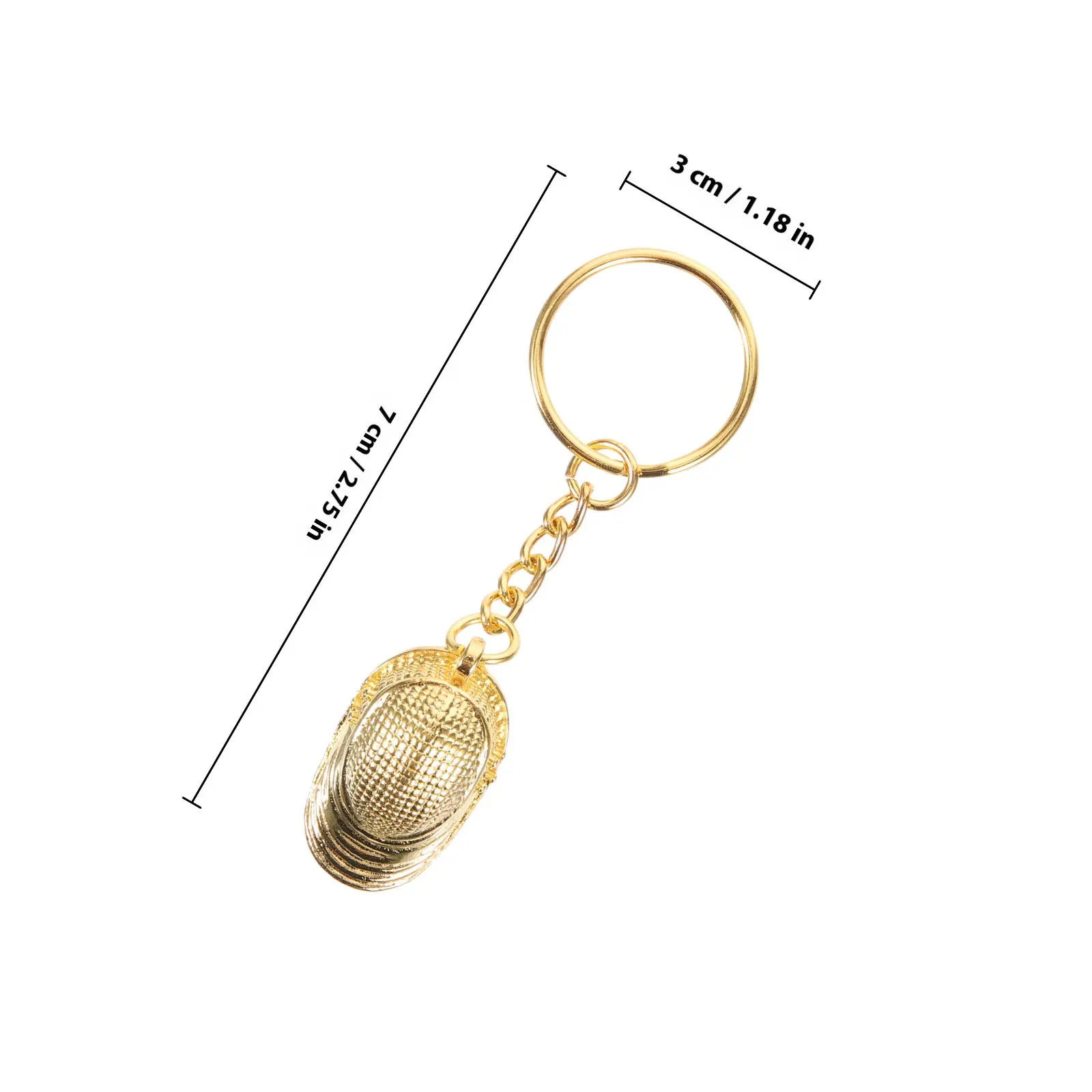 Metal Fencing Keychain Pendant Stylish Sports Key Ring for Backpack Handbag Wallet Phone Decoration Hanging Fencing Keychain