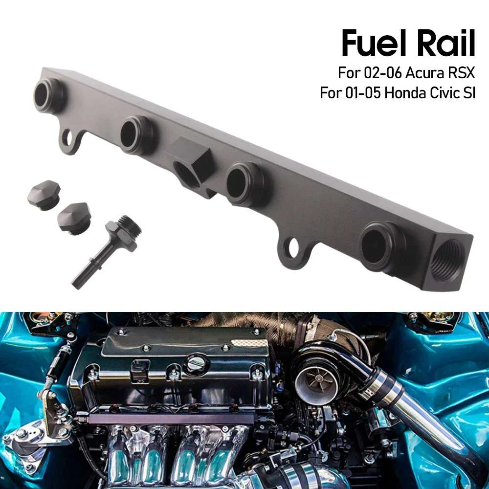 

Aluminium K SERIES Heavy FUEL RAIL kit High Flow Injection fuel rail FOR HONDA K20 K24 RSX CIVIC SI,INTEGRA, EP3