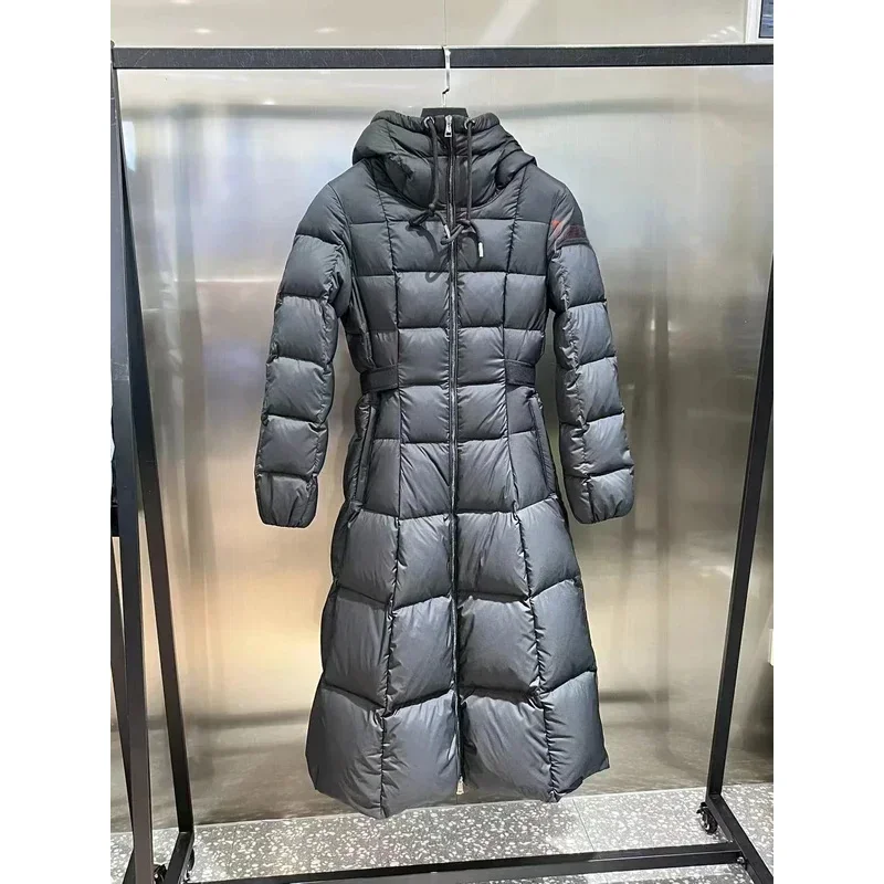 MC-Doudoune d'hiver en duvet d'oie pour femme, meilleure veste à glissière optique, manteau de loisirs féminin, combinaison d'hiver, mode 90