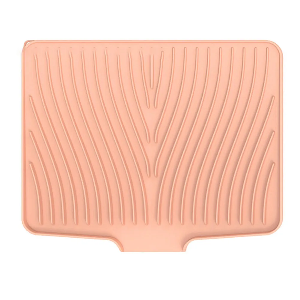 

1PC Silicone Drain Pads Drying Mat Pots Dish Drain Mats For Kitchen Tableware Non-slip Mats Anti-scald Coaster Kitchen Utensils