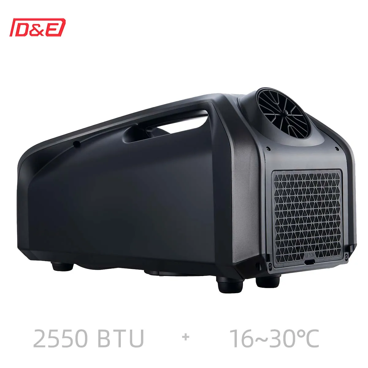 250w DC 24v 2550 Btu Portable Air Conditioner Wholesale Custom Size Printing Logo For Cars Outdoor Camping