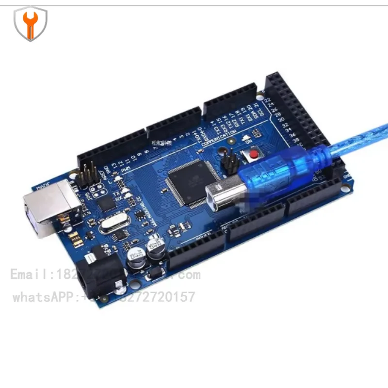 10PCS For MEGA2560 MB 2560 R3 ATmega2560-16AU/CH340G AVR USB flash drive development board