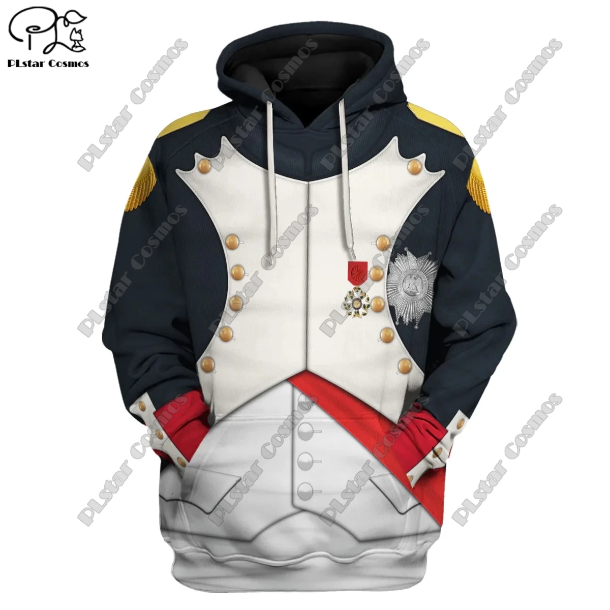 Infantry French Noble Soldier Uniform 3D Printed Hoodie Street Women Men's Pullover/Sweatshirt/Zip Hoodie A13