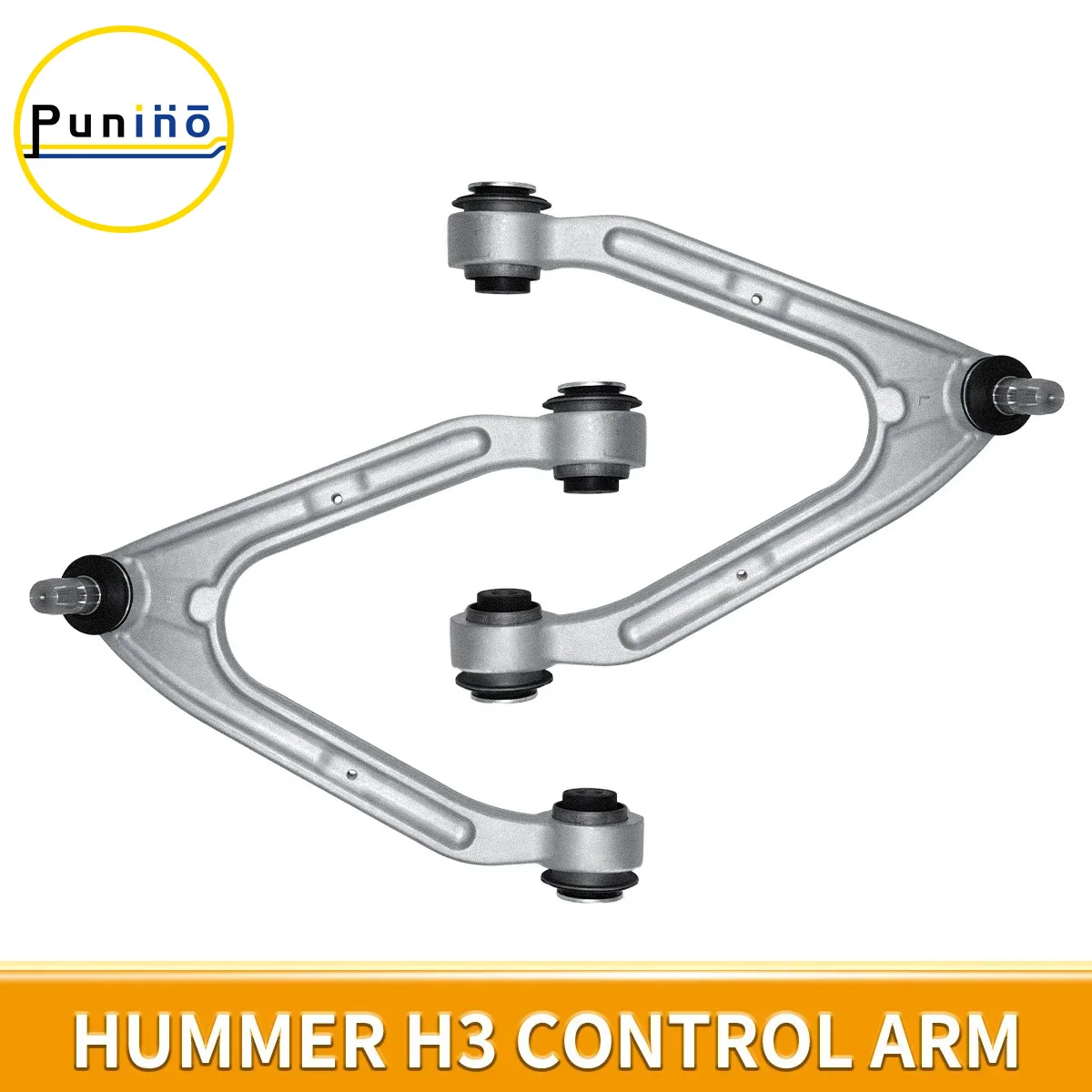 

Punino Pair of Front Upper Control Arms Ball Joint Assembly LH & RH Suspension Kit for Hummer H3 H3T 2006 2007 2008 2009 2010