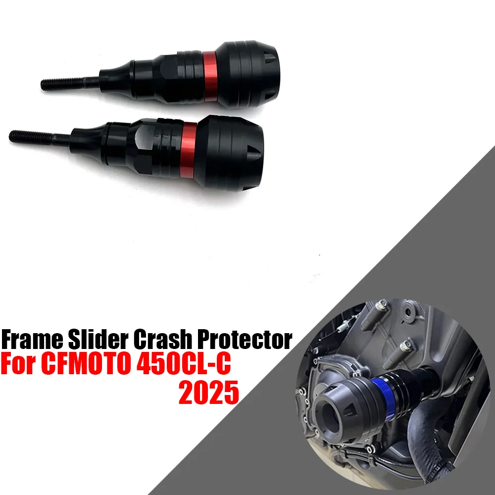 

For CFMOTO 450CLC 450CL-C 450 CLC 450 CL-C Bobber 2025 Motorcycle Accessories Frame Sliders Falling Protection Crash Protectors