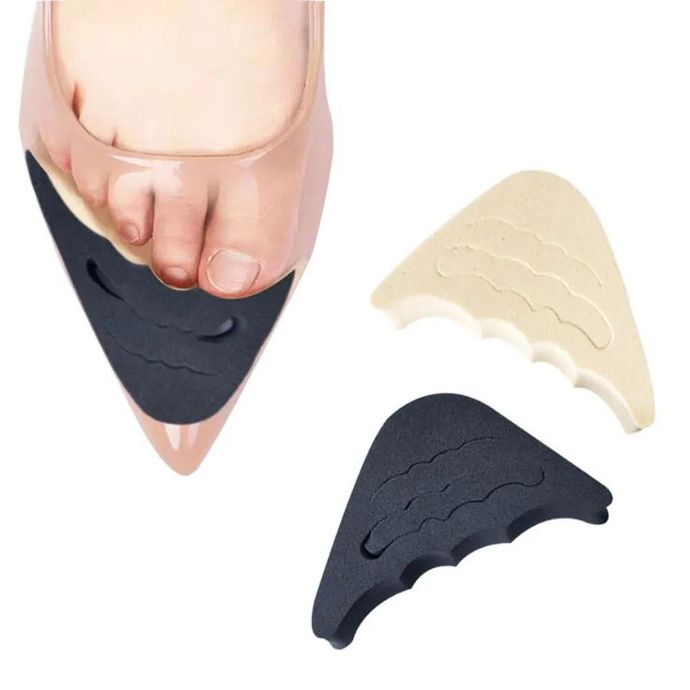 4 Paar = 8 stücke Vorfuß einsatz Pads für Frauen High Heels Toe Plug Halb schwamm Schuhe Kissen Füße Füller Einlegesohlen Anti-Schmerz-Pads