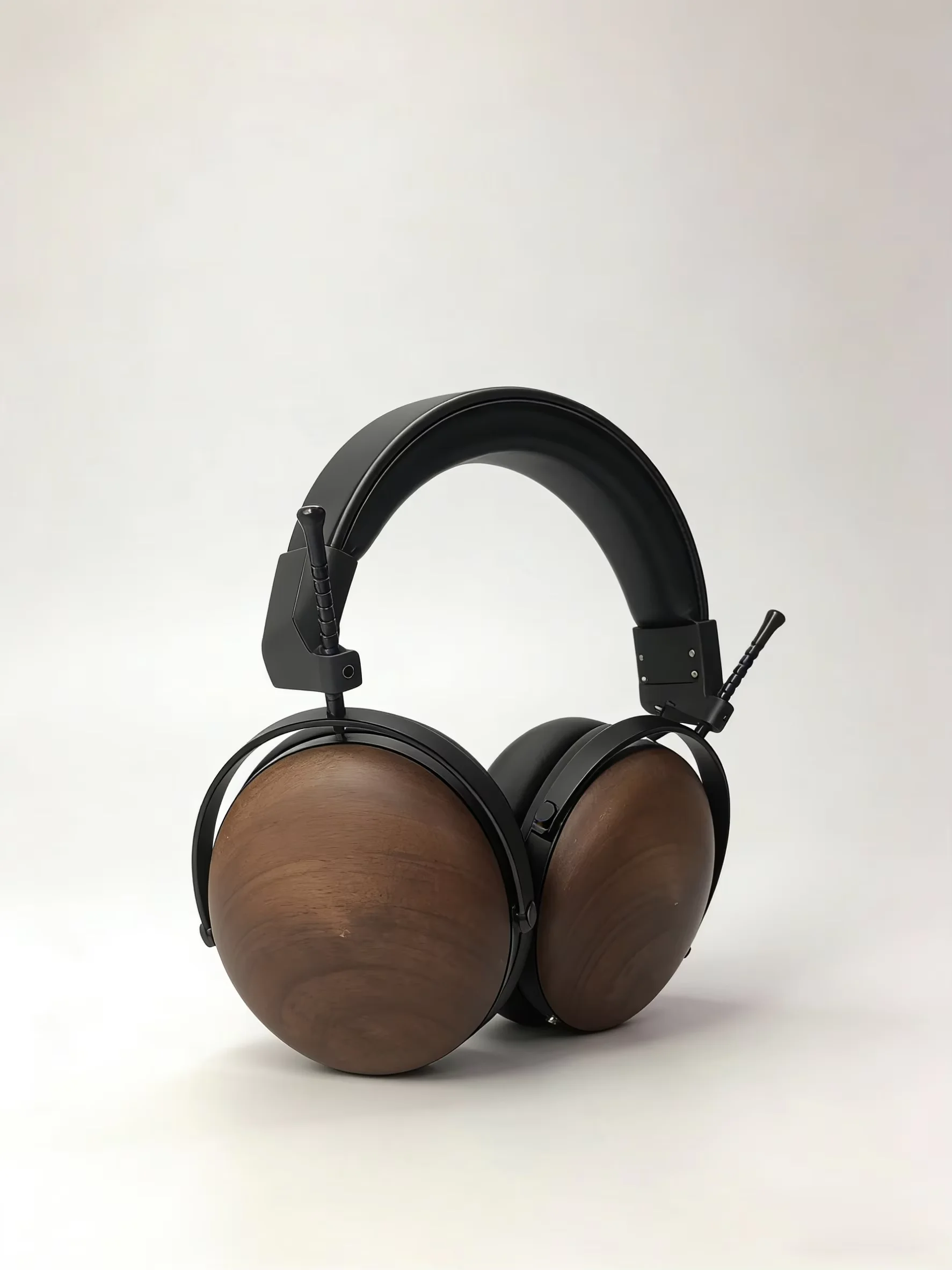 Closed-back African Rosewood Headphones, 60mm Dual Dynamic Coil Units, Outer Diameter 105mm, Excellent Sound Quality