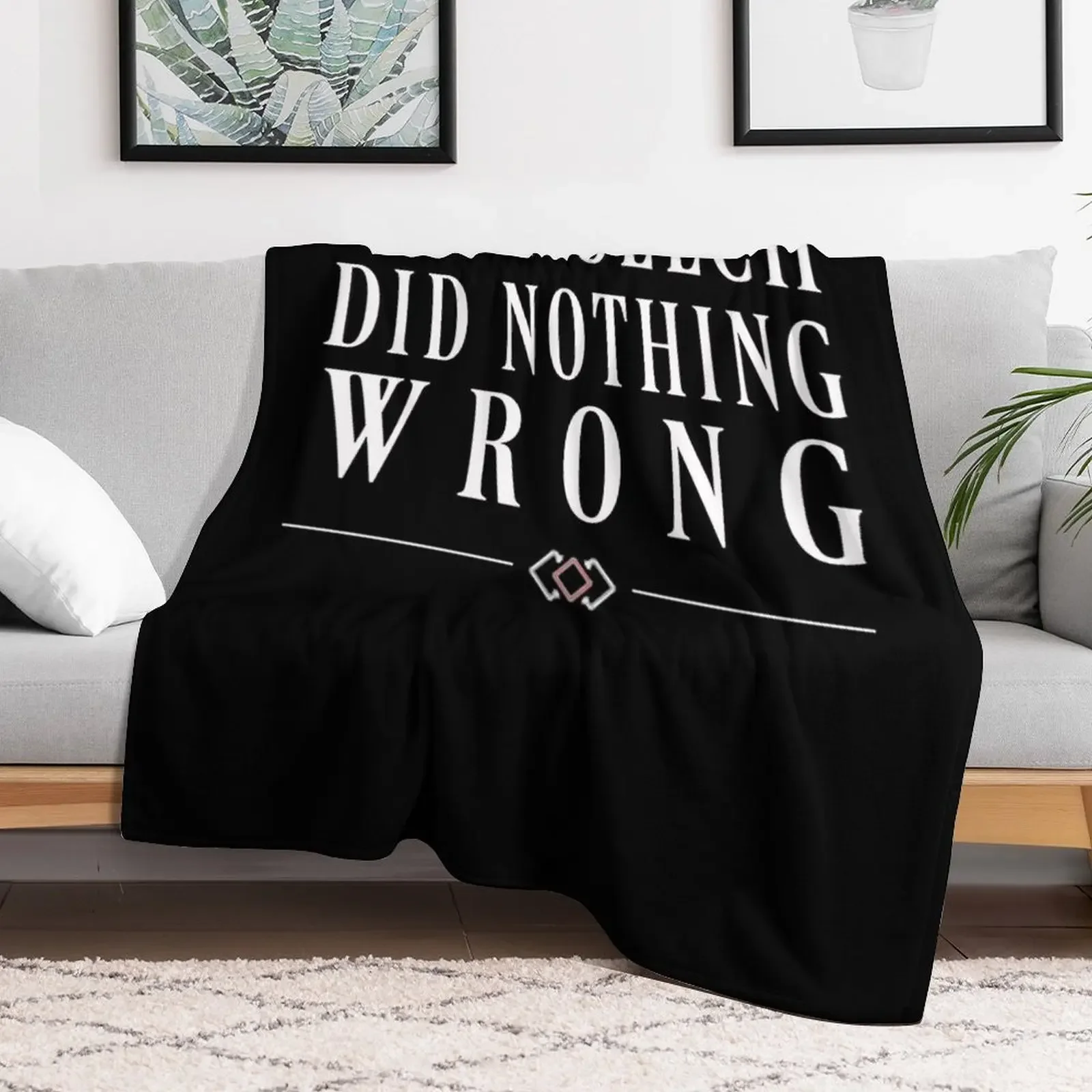 Emet-Selch Did Nothing Wrong Throw Blanket Ultra Soft Flannel Fleece Blanket for All Seasons