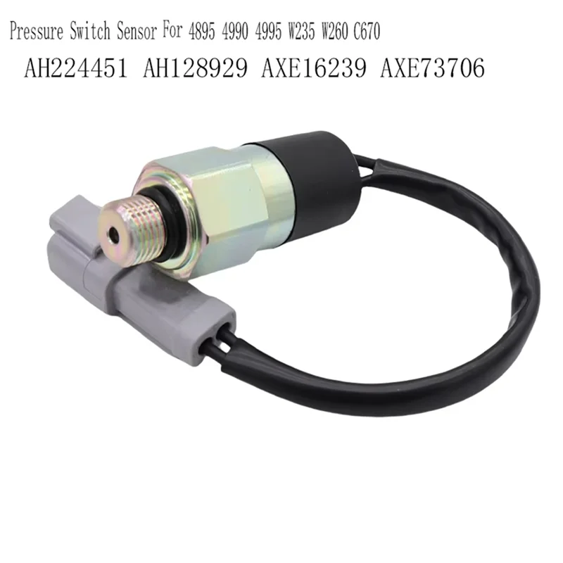 Nieuwe AH224451 Drukschakelaar Sensor Voor John Deere Maaier 4895 4990 4995 W235 W260 Combineren C670 AH128929 AXE16239 AXE73706