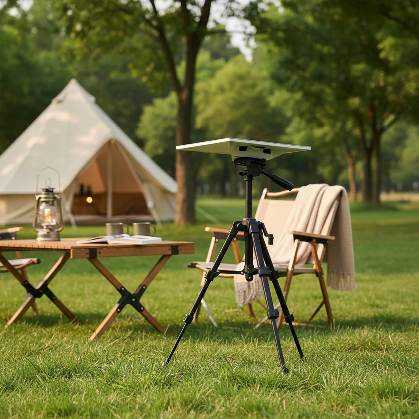 

Extendable Stand Mount Kit for Starlink Mini 3 Level Adjustable Height Stand Mounting Kit 360° Tilt for RV Camping Travel Yard