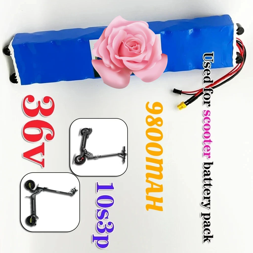 

suitable for Xiaomi M365 electric scooter battery 10S3P 36V 9800mAh 36V lithium battery pack 18650 lithium battery