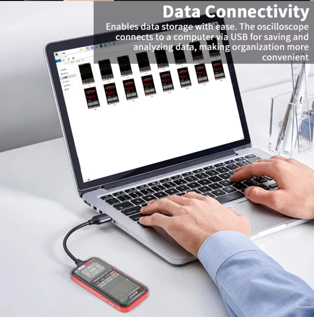ZOYI ZT-701 2 IN 1 Multimeter Osiloskop Digital 48Msps 5MHz Multimeter Portabel Alat Uji Listrik Multifungsi
