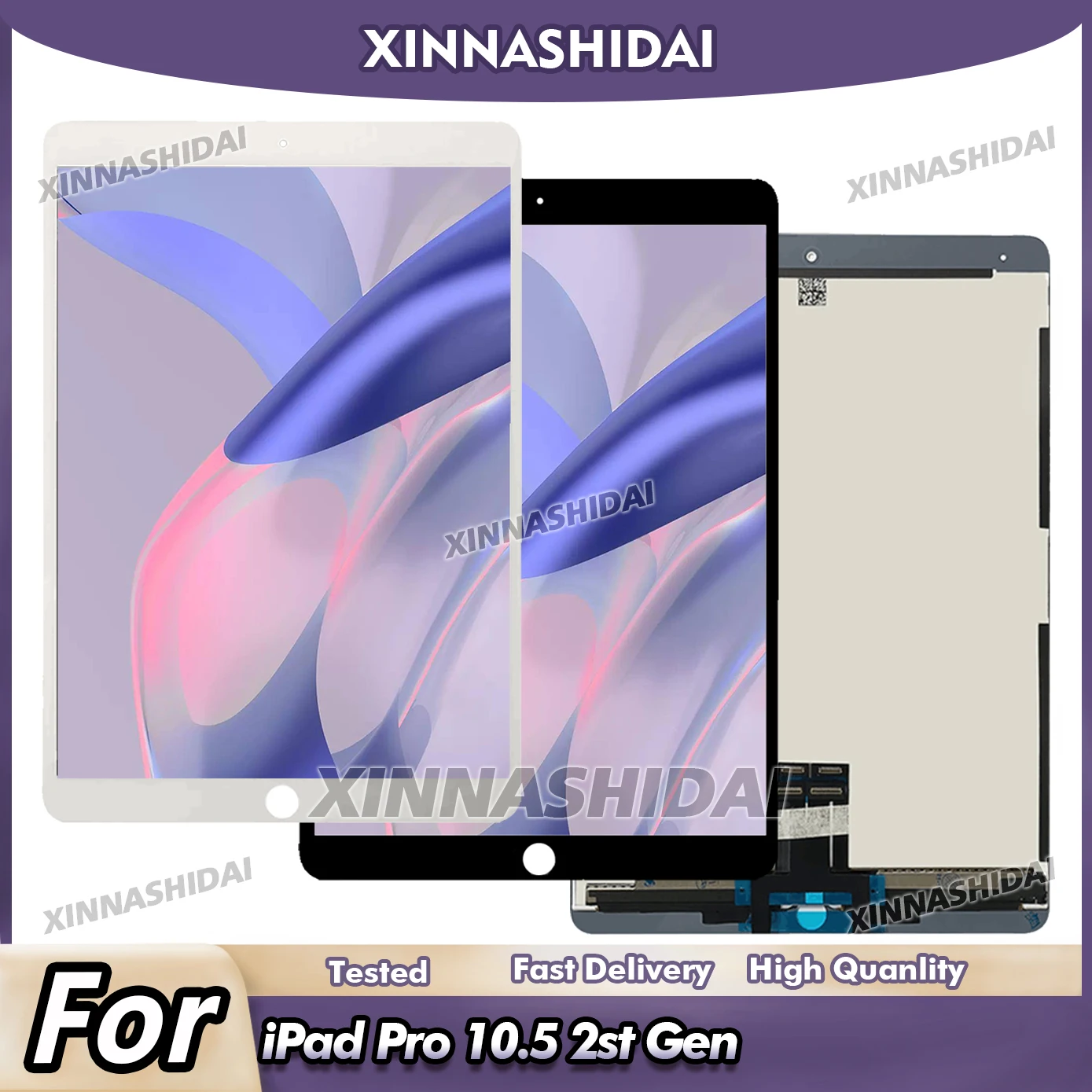 

AAAAAA + высокое качество для iPad Pro 10,5 2st 2019 Gen A2123 A2152 A2153 A2154 ЖК-дисплей с дигитайзером сенсорного экрана