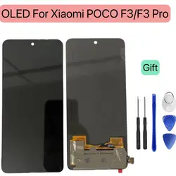 OLED 6.67'' For Xiaomi Poco F3 M2012K11AG LCD Display Touch Screen Digitizer Assembly Replacement For POCO F3 Pro LCD Replace