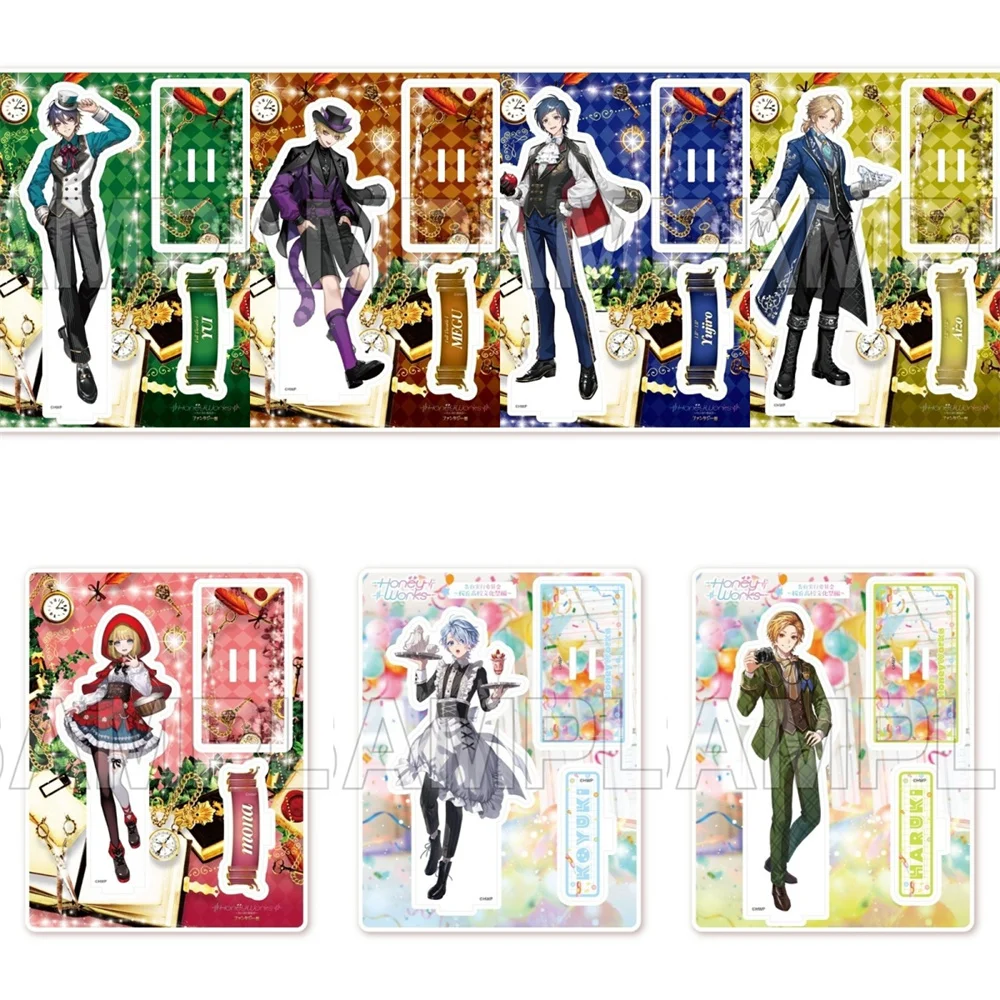 15CM Hot Anime Confession Acrylic Keychain Stand Model Cosplay Characters Ornament Accessories Goods Collection Gifts