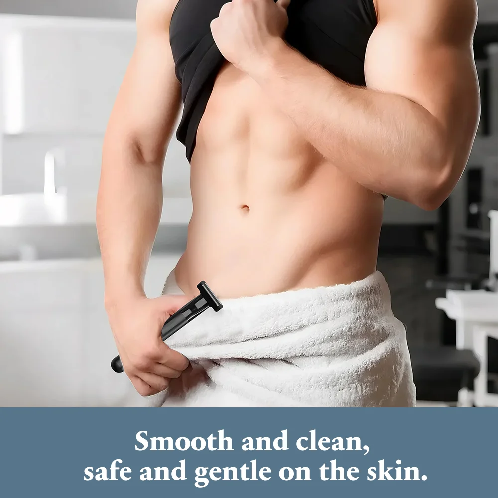 Electric Trimmer for Men, Double blade Multi-Function Waterproof Shaver with Guide Comb
