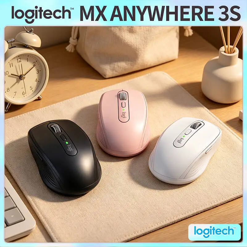 プレミアム-ロジクール-mx-anywhere-3s-8k-dpi-ダークフィールド、magspeedスクロール、サイレントクリック、3デバイス対応bluetooth、ホームオフィス向け