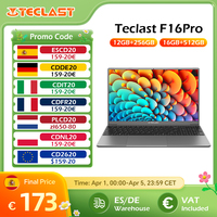 TECLAST F16Pro Laptop 15.6 inch, 16GB RAM 512GB SSD Computers, for Intel N95 CPU, IPS FHD 1080P Screen, WiFi 6, BT 5.0, USB3.2, Backlit Keyboard, 38000mWh