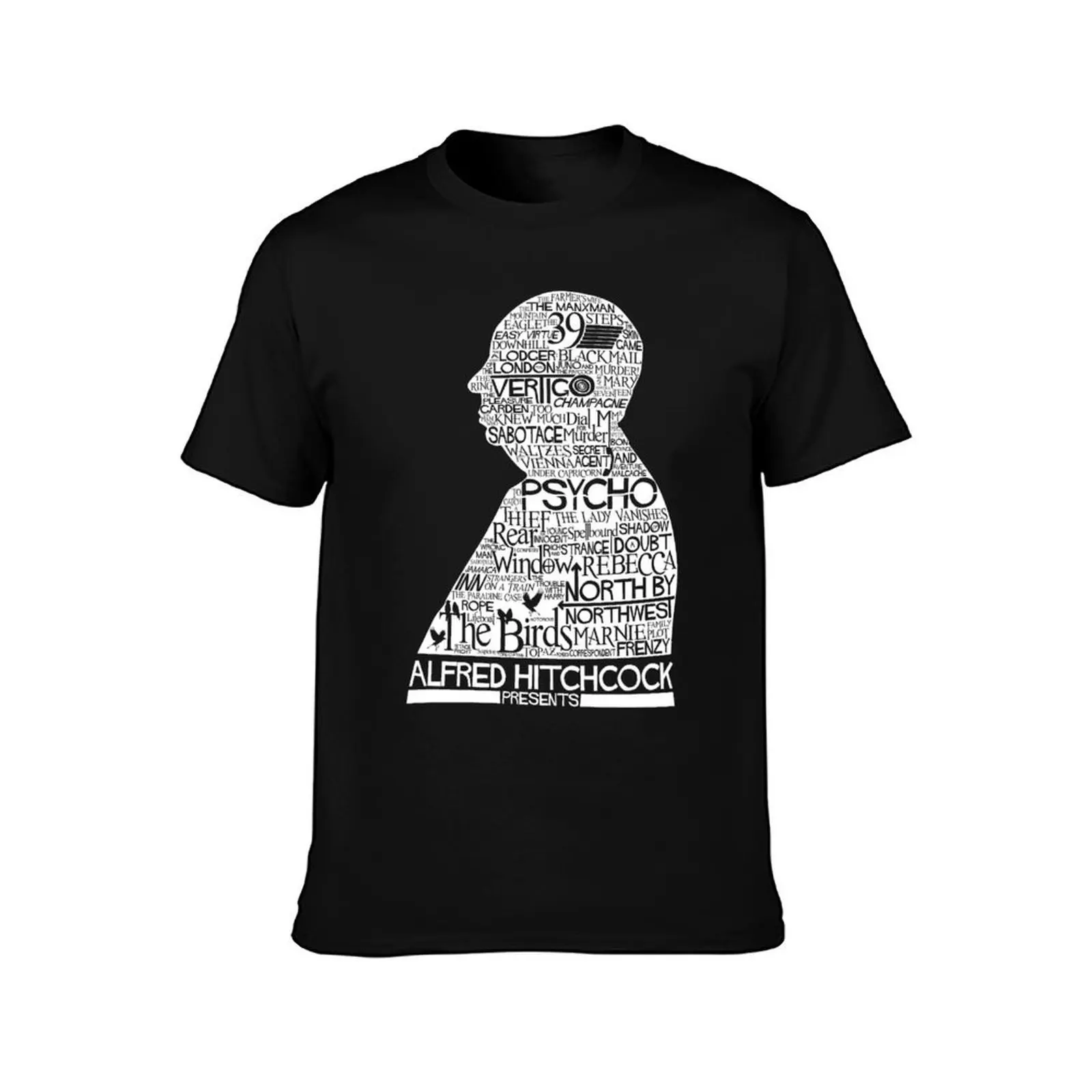 Alfred Hitchcock Presents... T-Shirt Sports Casual Breathable Tee Shirt